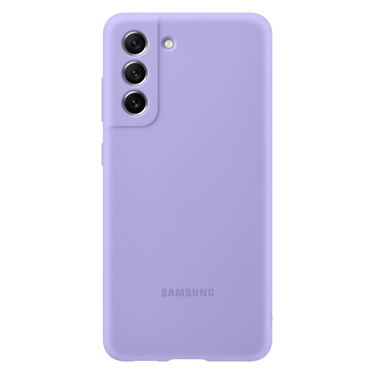 Original Handyhülle für Samsung Galaxy S21 FE 5G "Silicone Cover" - violett